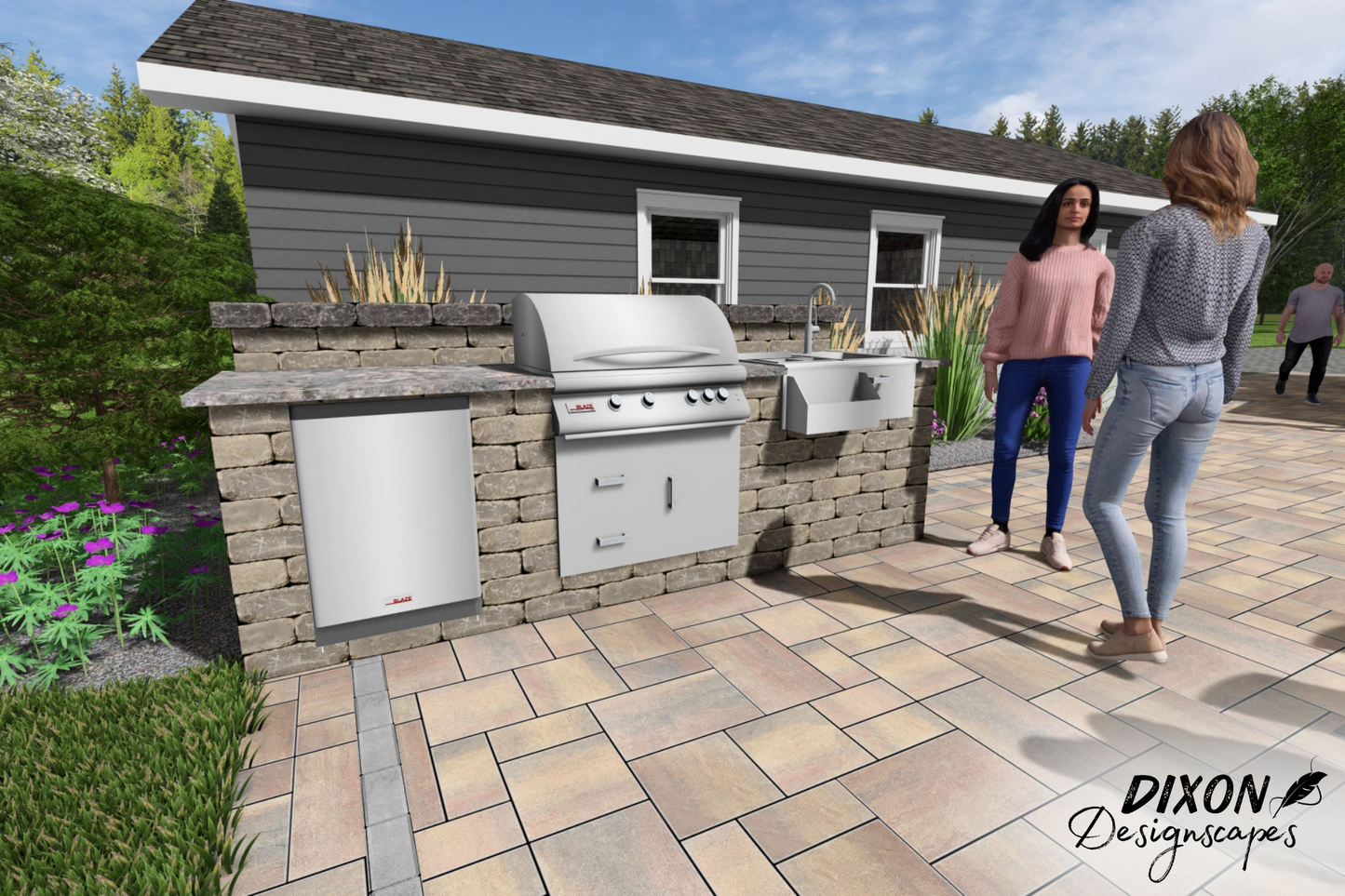 Brooks Outdoor Kitchen Design