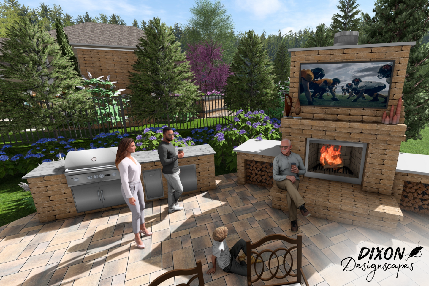 Huck Outdoor Kitchen Design