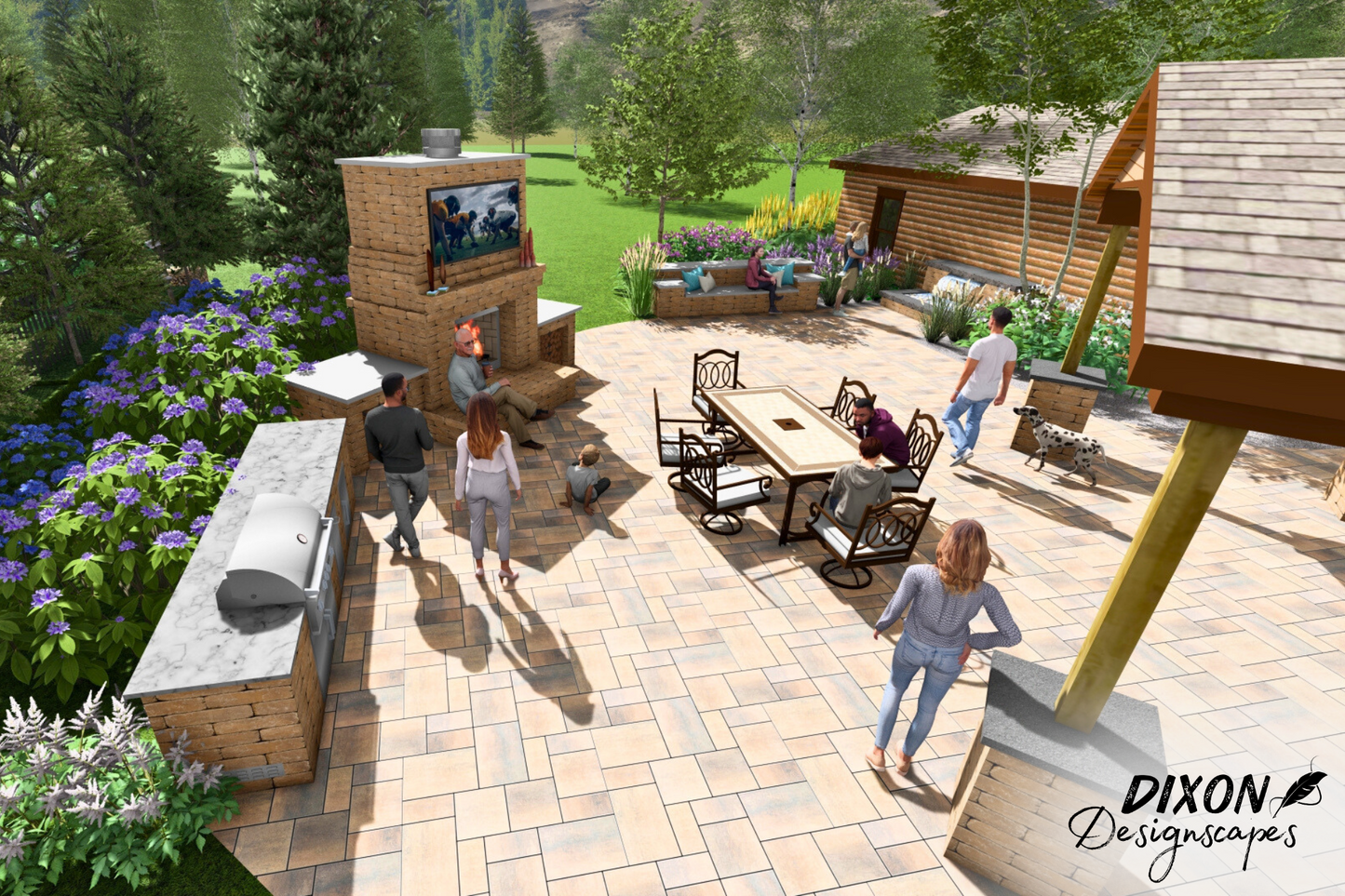 Huck Outdoor Kitchen Design