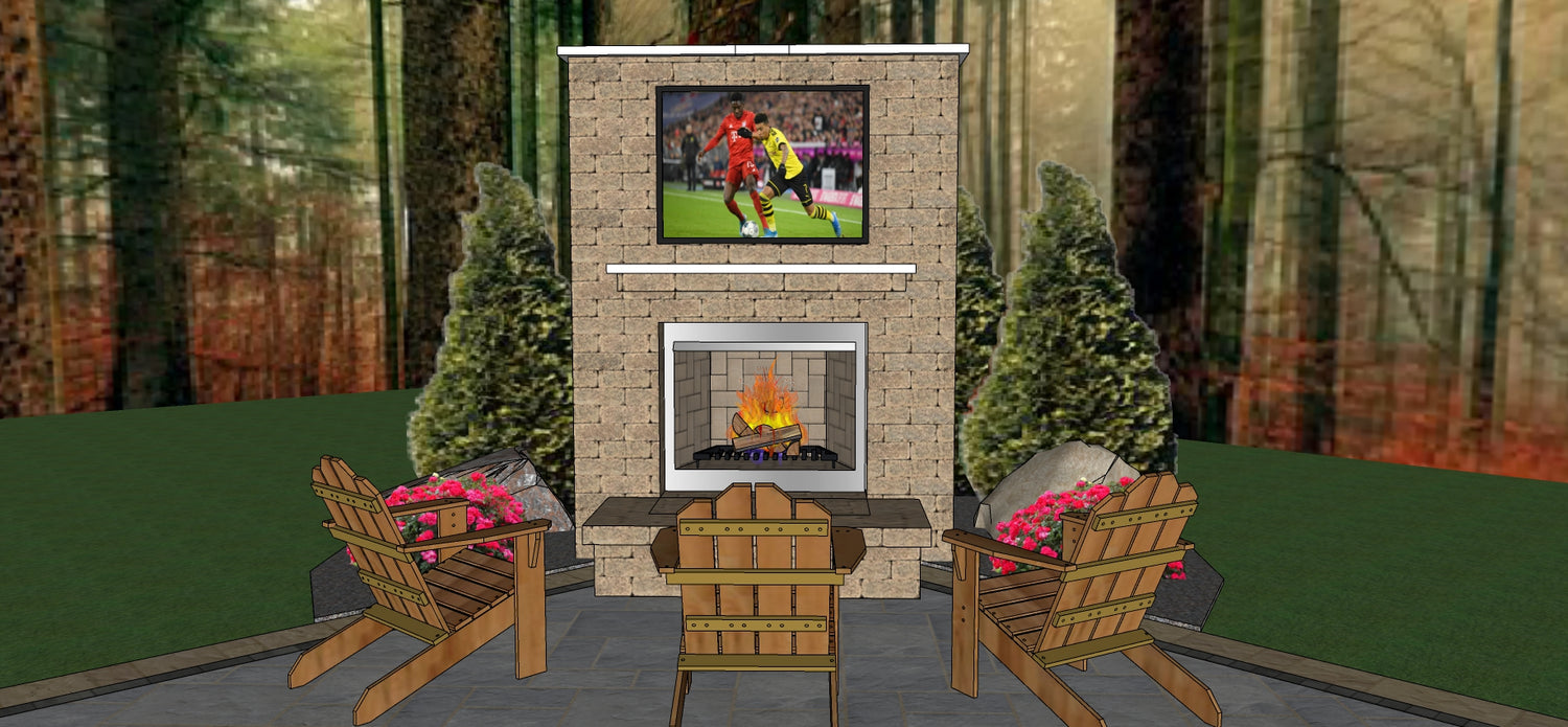 Outdoor Fireplace Designs