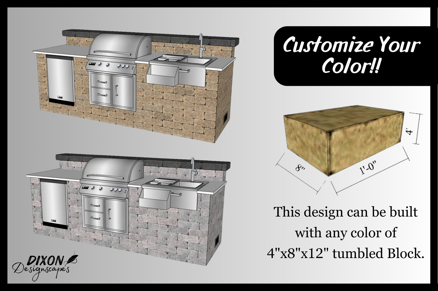 Brooks Outdoor Kitchen Design