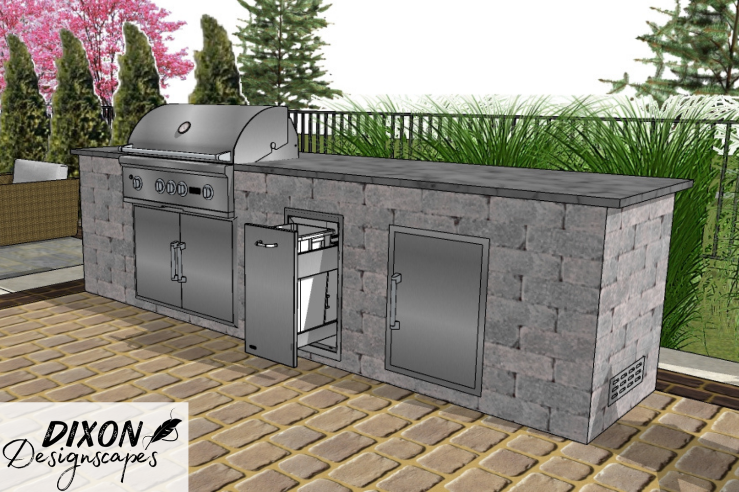 Huck Outdoor Kitchen Design