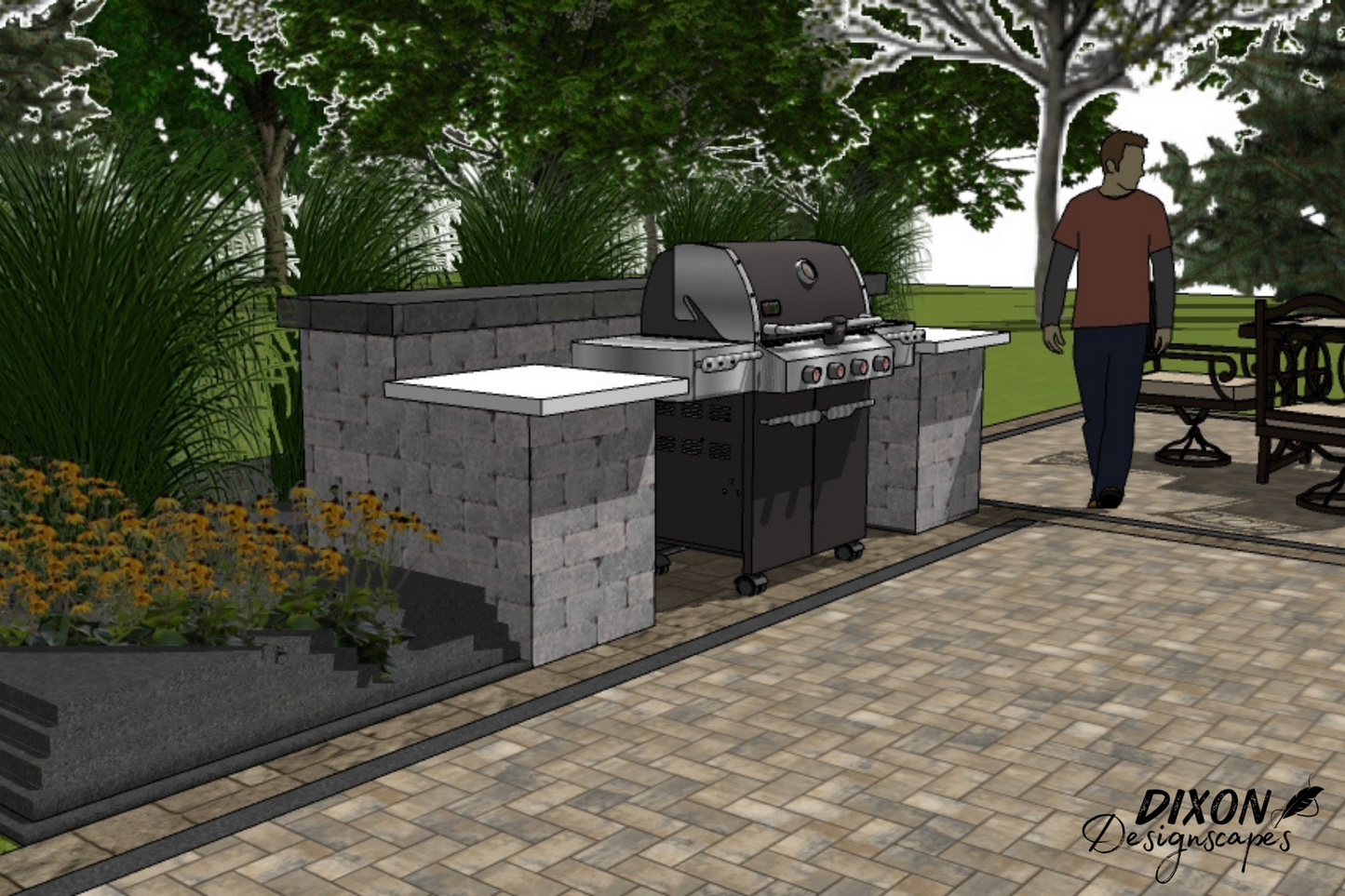 Dawn Grill Station Design