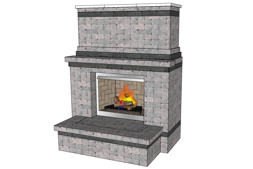 Sage Gas Fireplace Design