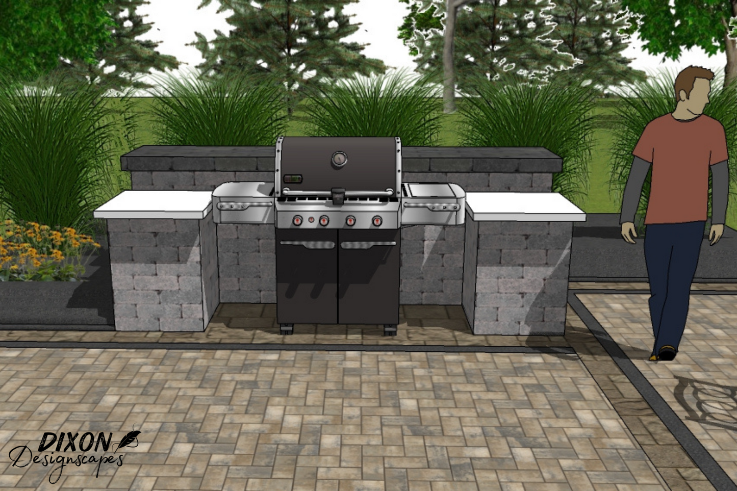 Dawn Grill Station Design