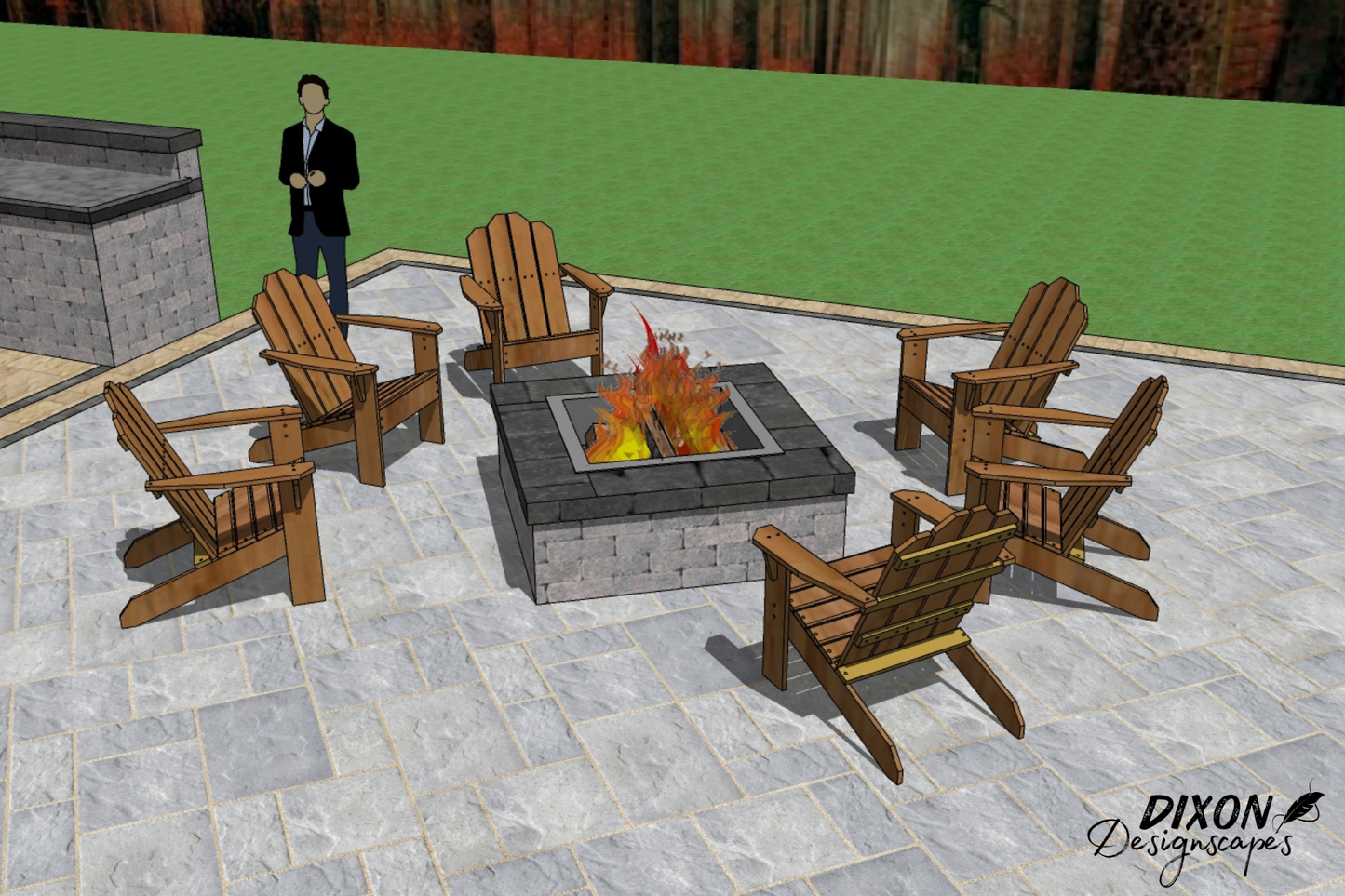 36" Wood Burning Fire Pit Design