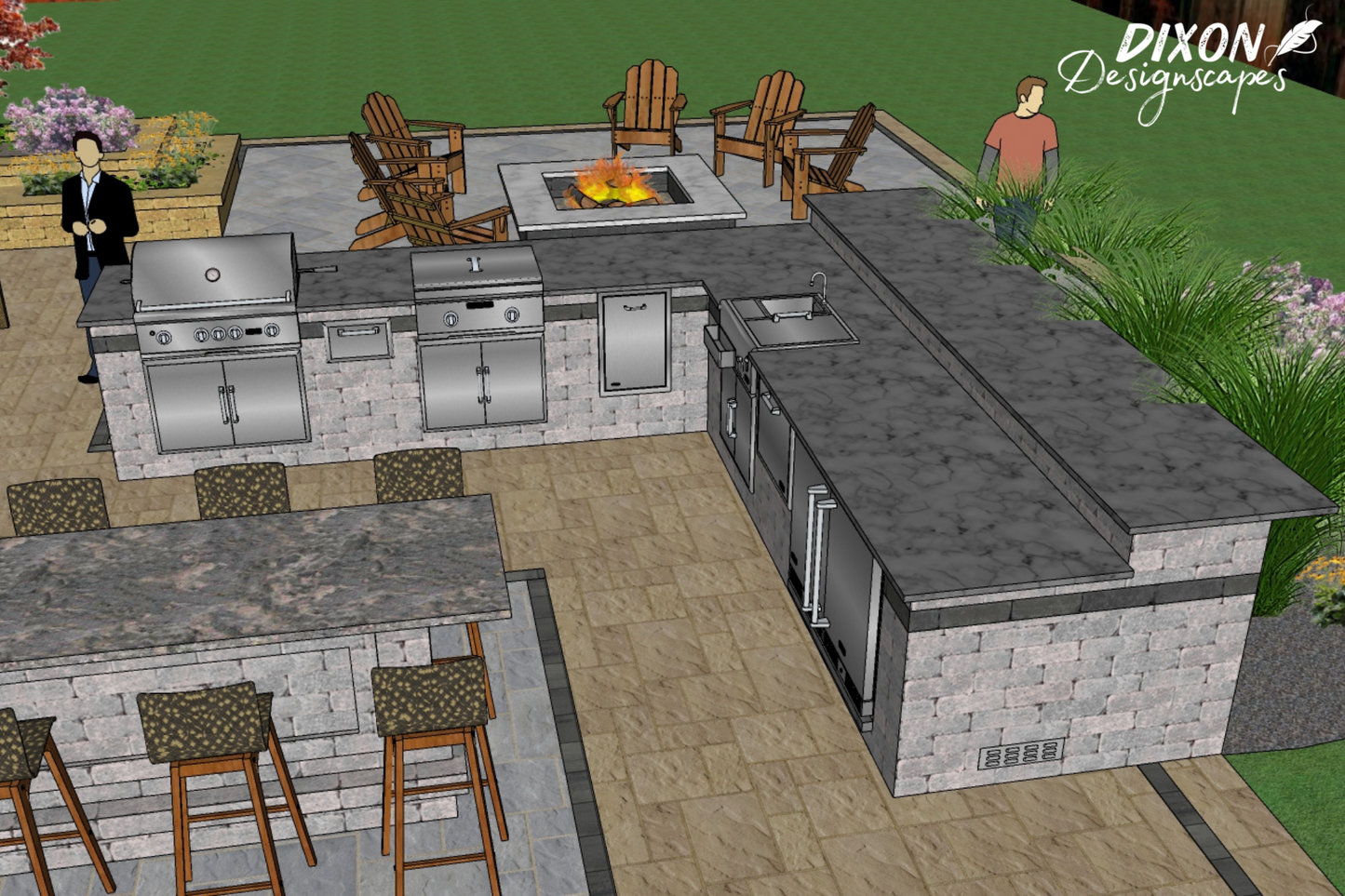 Laurel Outdoor Kitchen Design