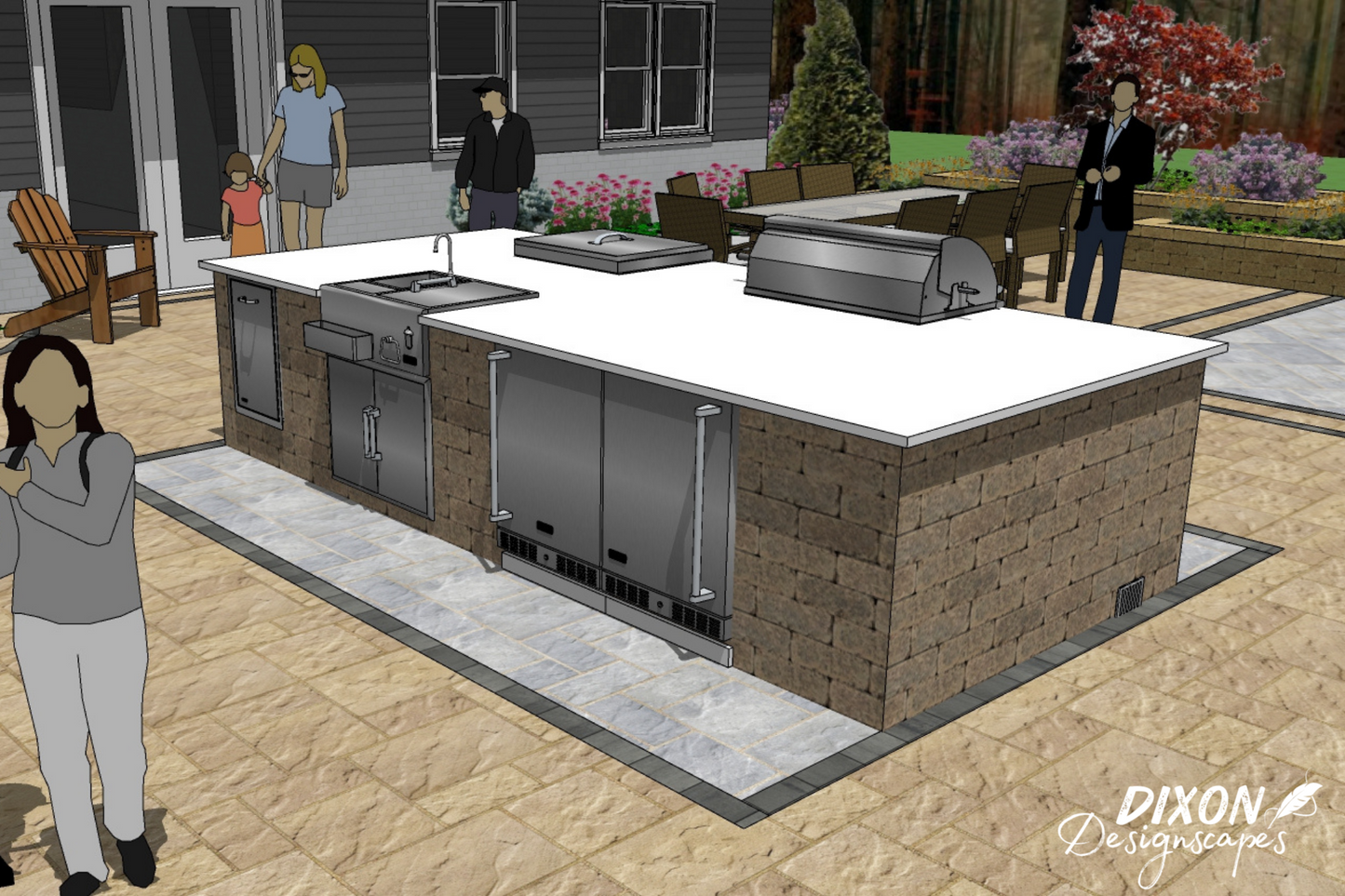 Rowan Outdoor Kitchen Design