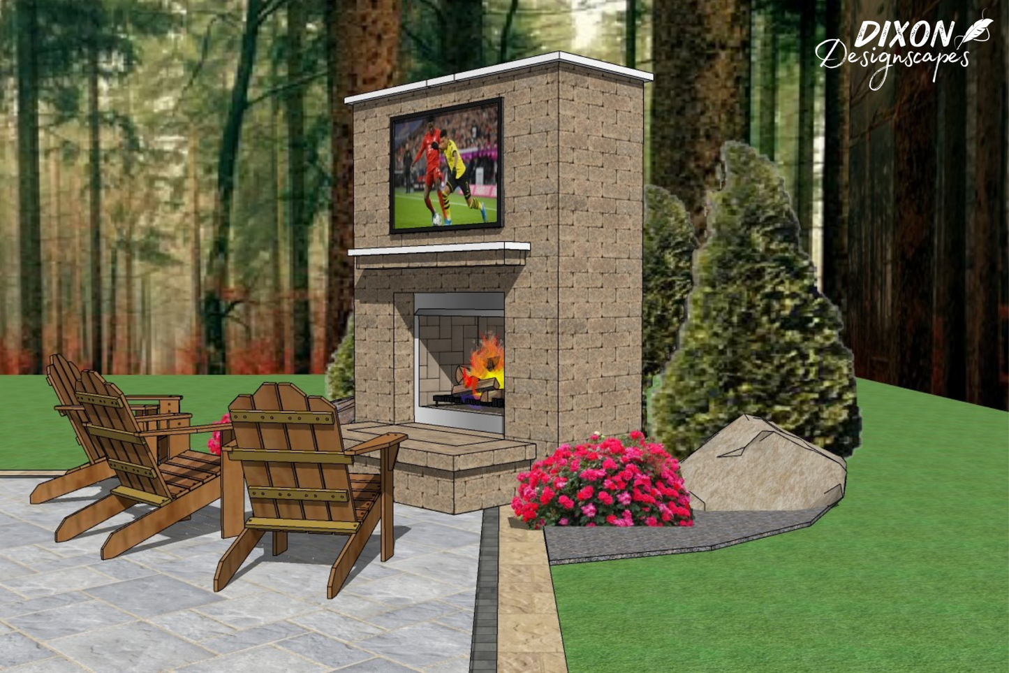 Nova Gas Fireplace Design