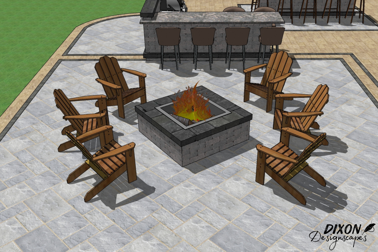 36" Wood Burning Fire Pit Design