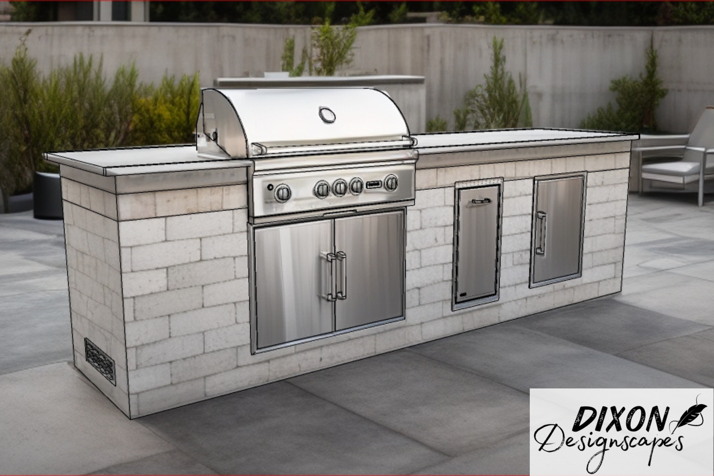 Huck Outdoor Kitchen Design