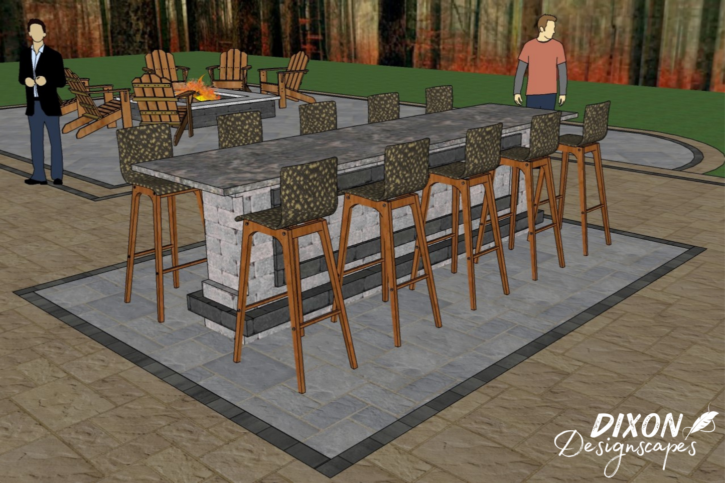 Briar Outdoor Island Design