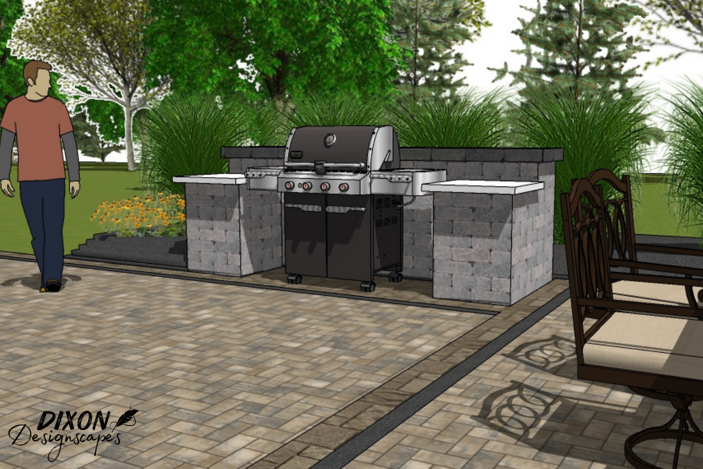 Dawn Grill Station Design