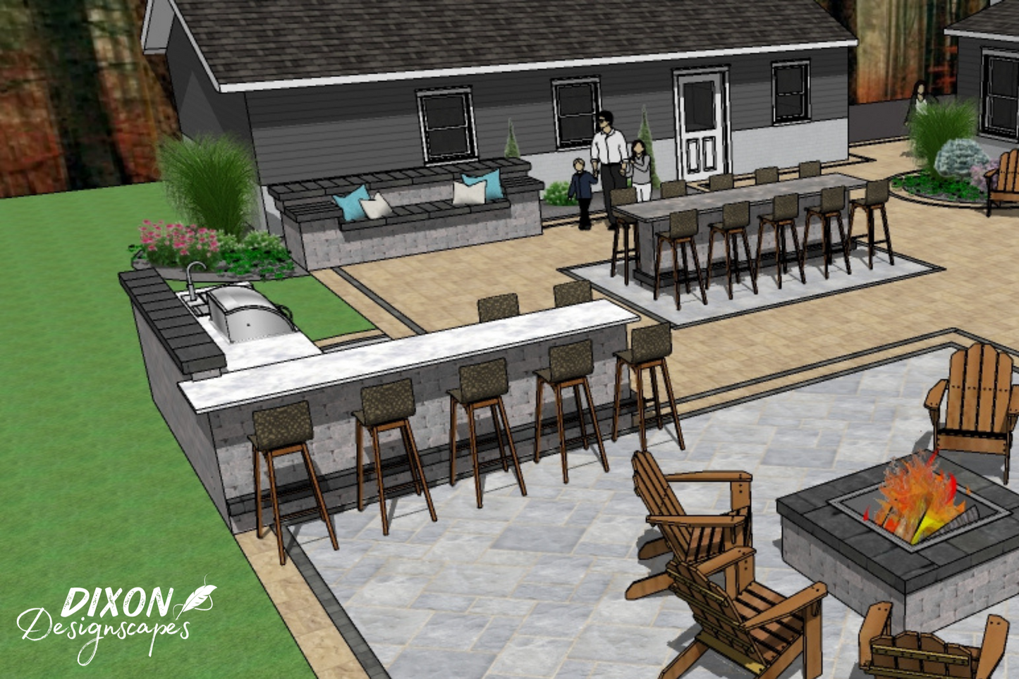 Flint Outdoor Kitchen Design