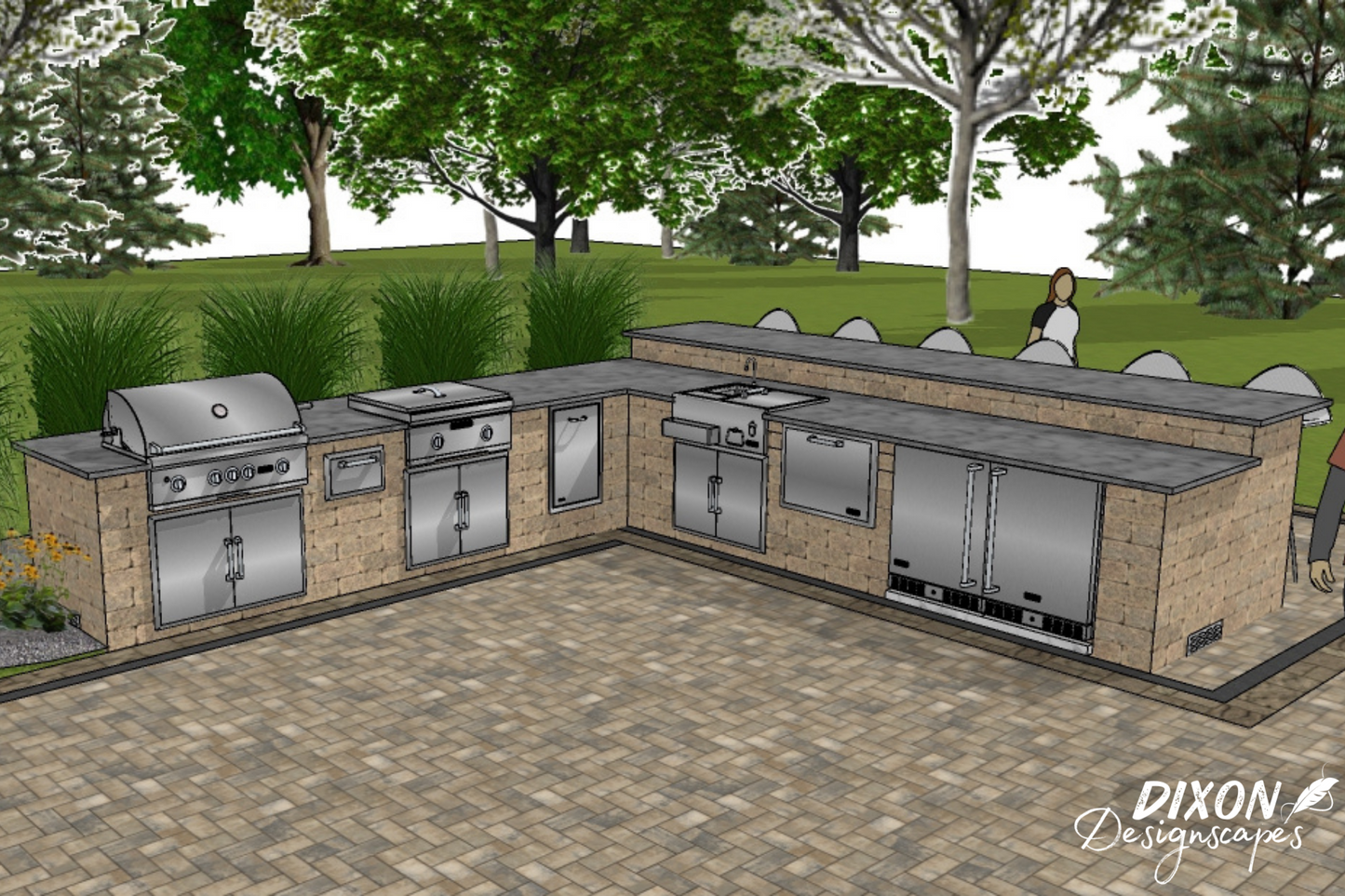 Laurel Outdoor Kitchen Design