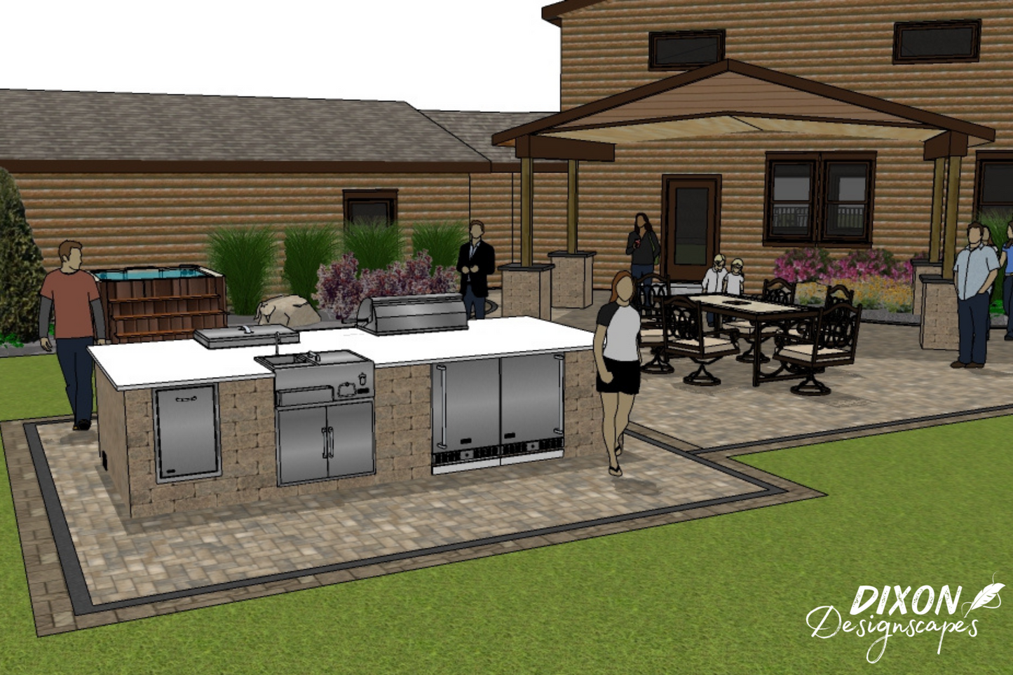 Rowan Outdoor Kitchen Design