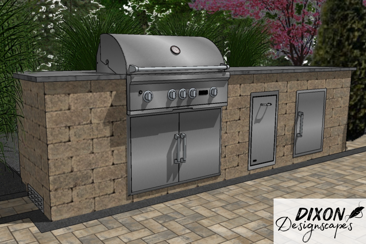 Huck Outdoor Kitchen Design