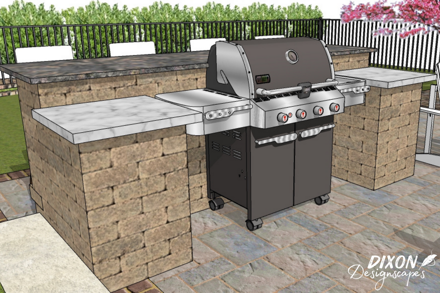 Iris Grill Station Design