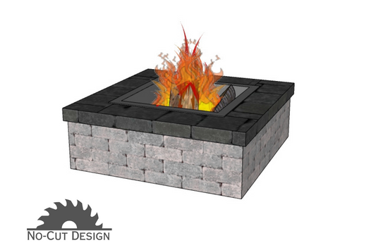 36" Wood Burning Fire Pit Design