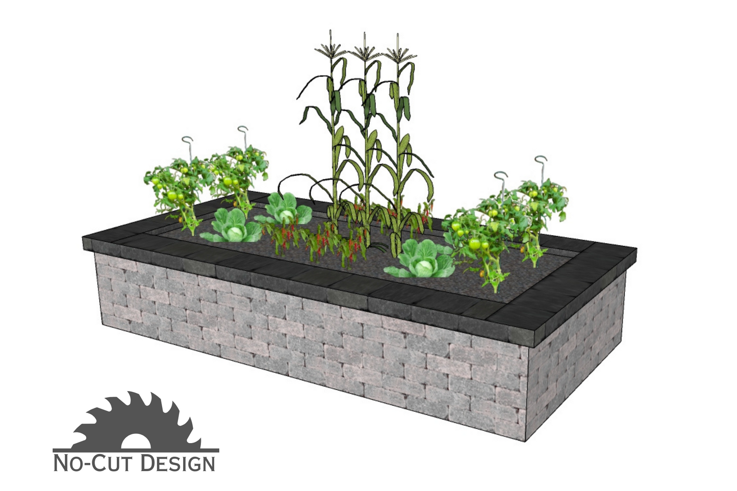 Raised Garden Bed Design